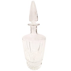 1920
S Baccarat Style Cut 
Faceted Crystal Liquor Decanter