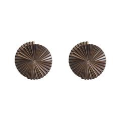Pair of Small Dark Bronze Metal Sconces by Fabio Bergomi 6