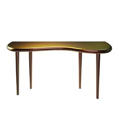 Andrienne, Console Table Lacquered with Chameleon Paint by Philippe Cramer