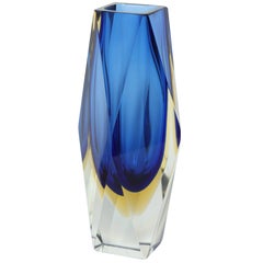 Mandruzzato Murano Glass Vase