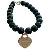 tiffany and co black bead bracelet