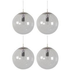 Large ‘Licht-drops’ Globe Pendant by RAAK Amsterdam, 1960s 2