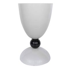 Italian Murano Light Gray Glass Table Lamps by Alberto Dona 5