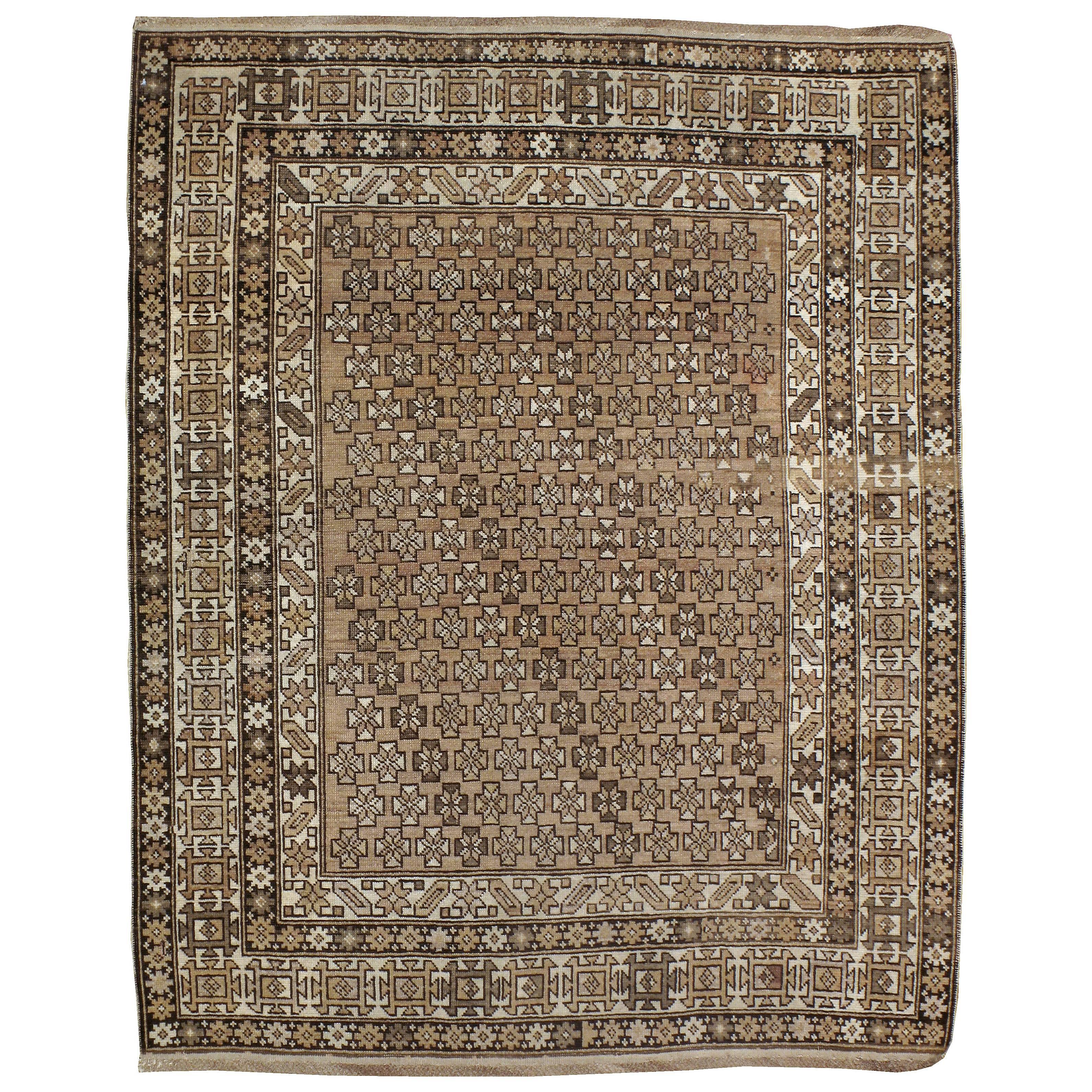 Antique Caucasian Shirvan Rug