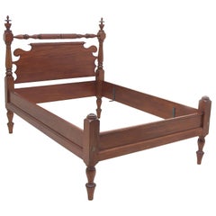 Bonnin Ashley Custom Made Full-Size Cannonball Bed in Poplar