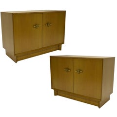Pair of Cabinets after Paul Frankl, circa 1940, Made in USA