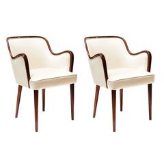 Osvaldo Borsani, Pair of Armchairs, 1950s