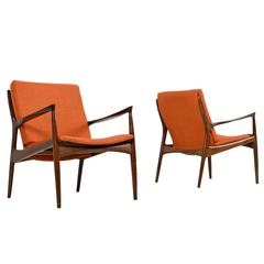 Danish Modern Mølgaard and Hvidt Chairs, Circa 1958