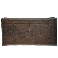 Late 19th Century Studded Trunk from France 5