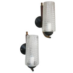 Pair of Cone Sconces by Stilnovo Vintage Pair of Cone Sconces by Stilnovo