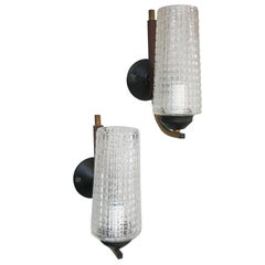 Pair of Cone Sconces by Stilnovo 