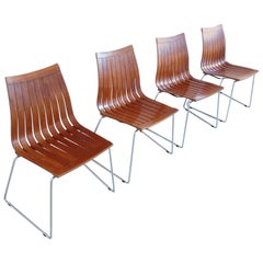 Rare Tønnestav Chairs by Kjell Richardsen for Tynes Mobelfabrikk, Norway 1960