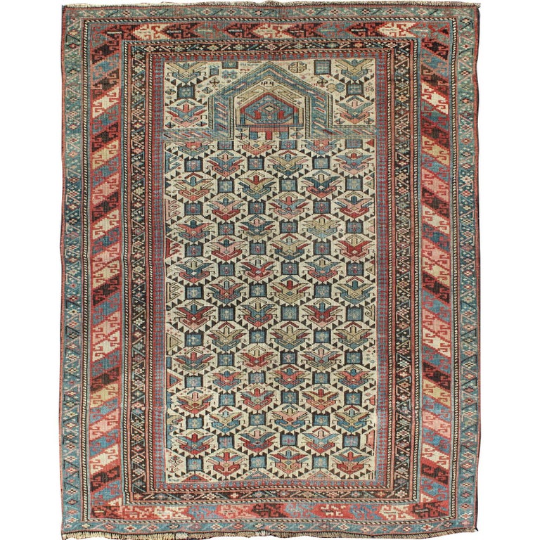 Antique Caucasian Rug For Sale at 1stDibs