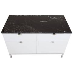 Knoll Cabinet with Black Marble Top 8
