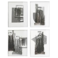 Louise Nevelson "Facades" Four Works 1