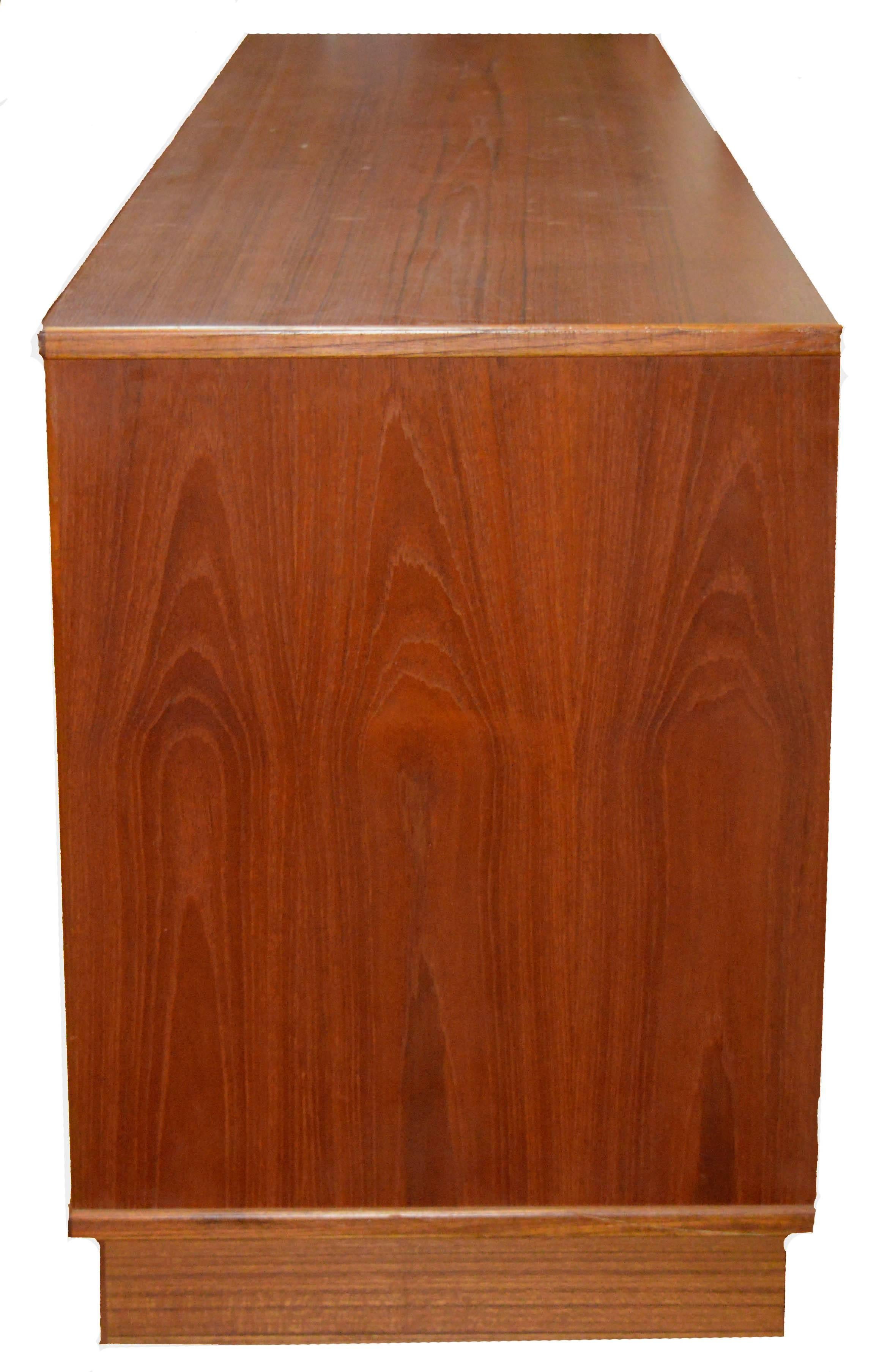 Carved Danish Modern Dresser