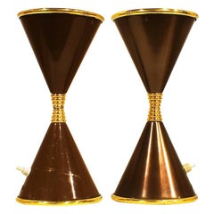 Moderne Mid-Century-Lampe „Clessidra“ im Stil von Angelo Lelli  - Italien