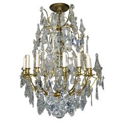 Antique Chandelier by Baccarat 11