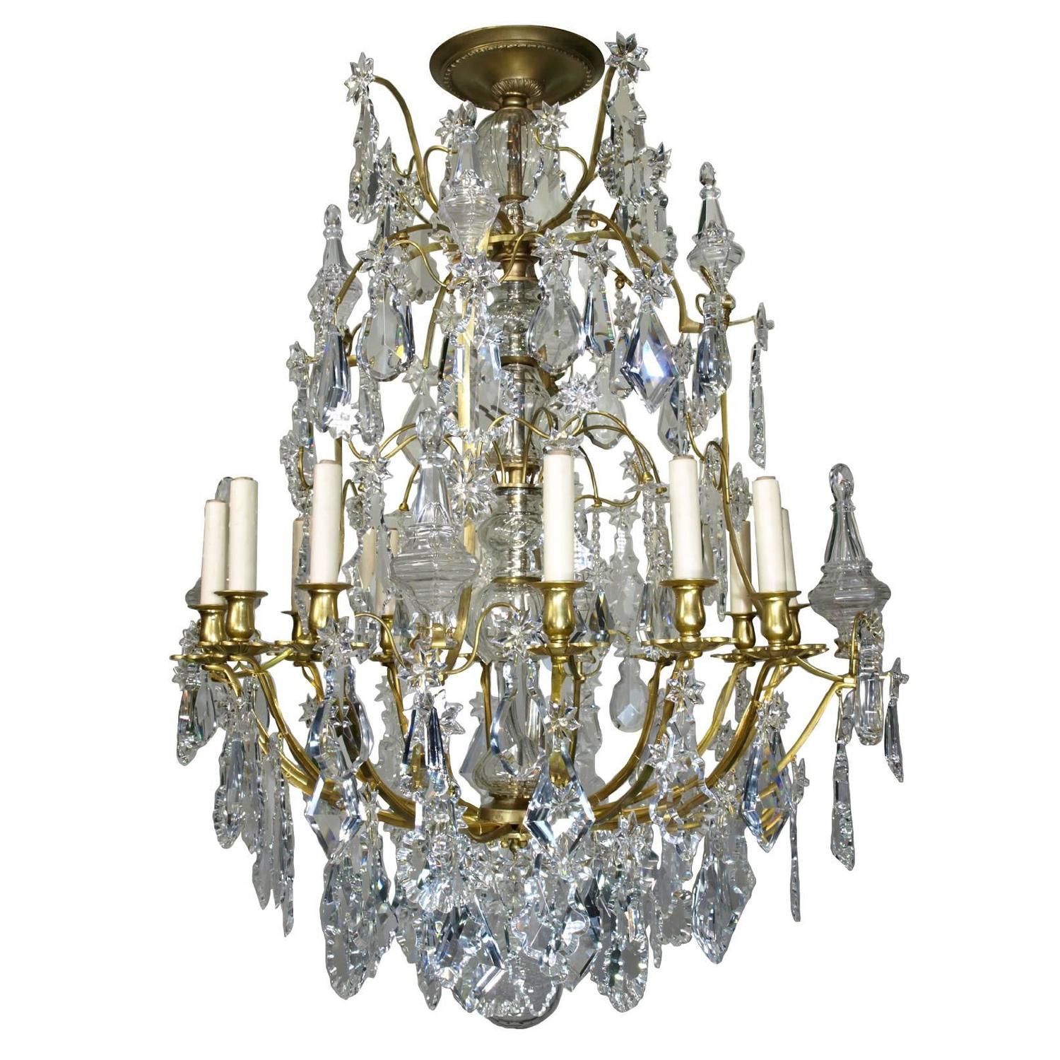 Antique Chandelier by Baccarat For Sale at 1stdibs