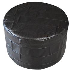 De Sede Leather Patchwork Ottoman