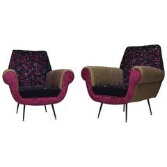 Italian Manufacturing for These Armchairs, 1950s 10