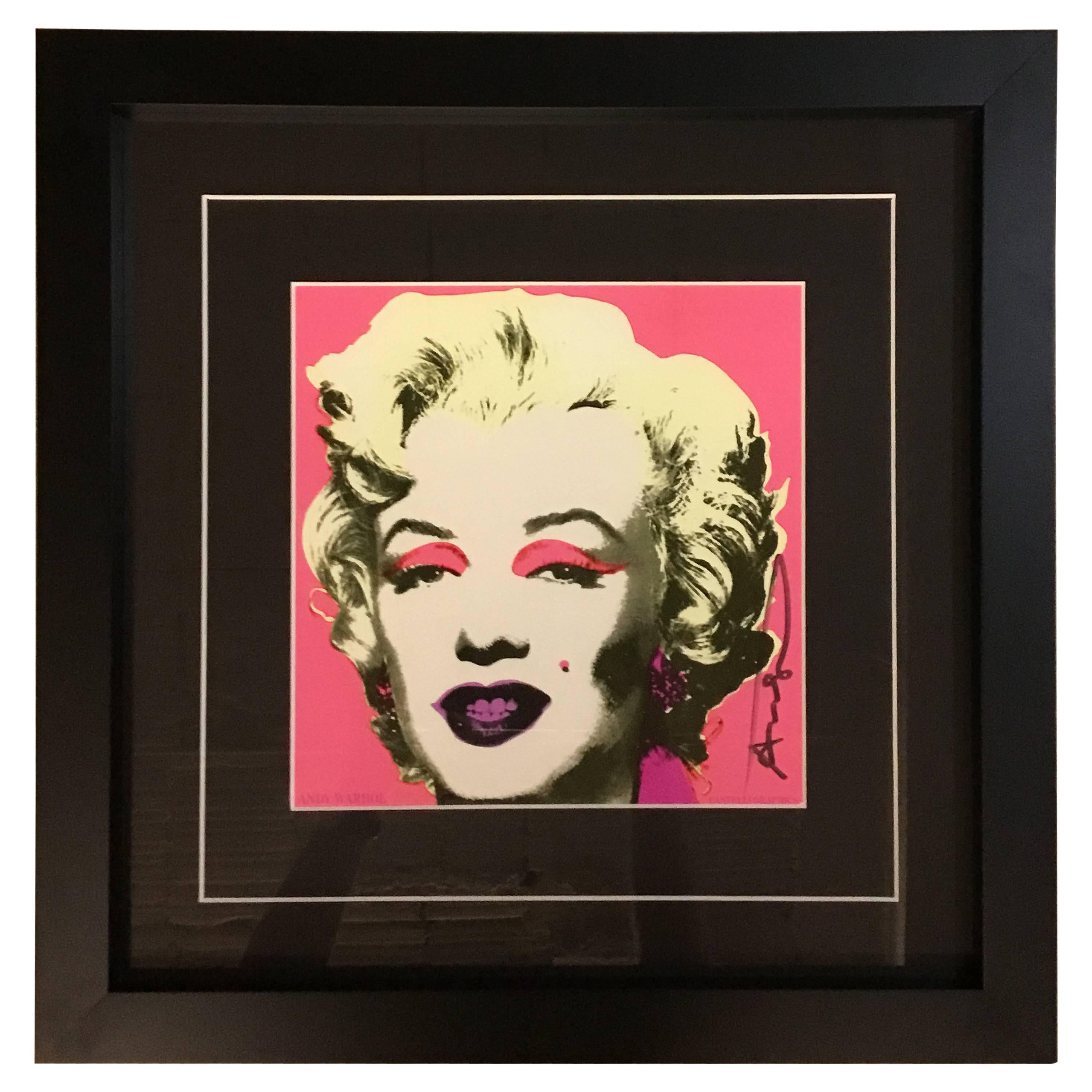 Andy Warhol, Marilyn Monroe, 'Leo Castelli' gallery invitation, 1981