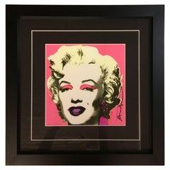 Andy Warhol:: Marilyn Monroe:: Einladung zur Galerie "Leo Castelli":: 1981