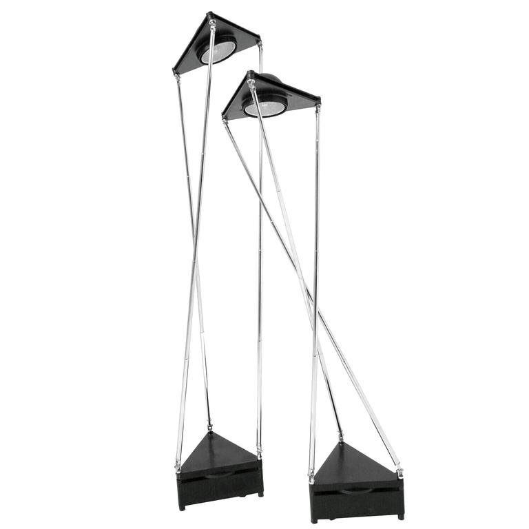 Pair Of F A Porsche Telescopic Halogen Table Lamp Kandido 1989 Pair Of F A Porsche Telescopic Halogen Table Lamp Kandido 1989 Italia For