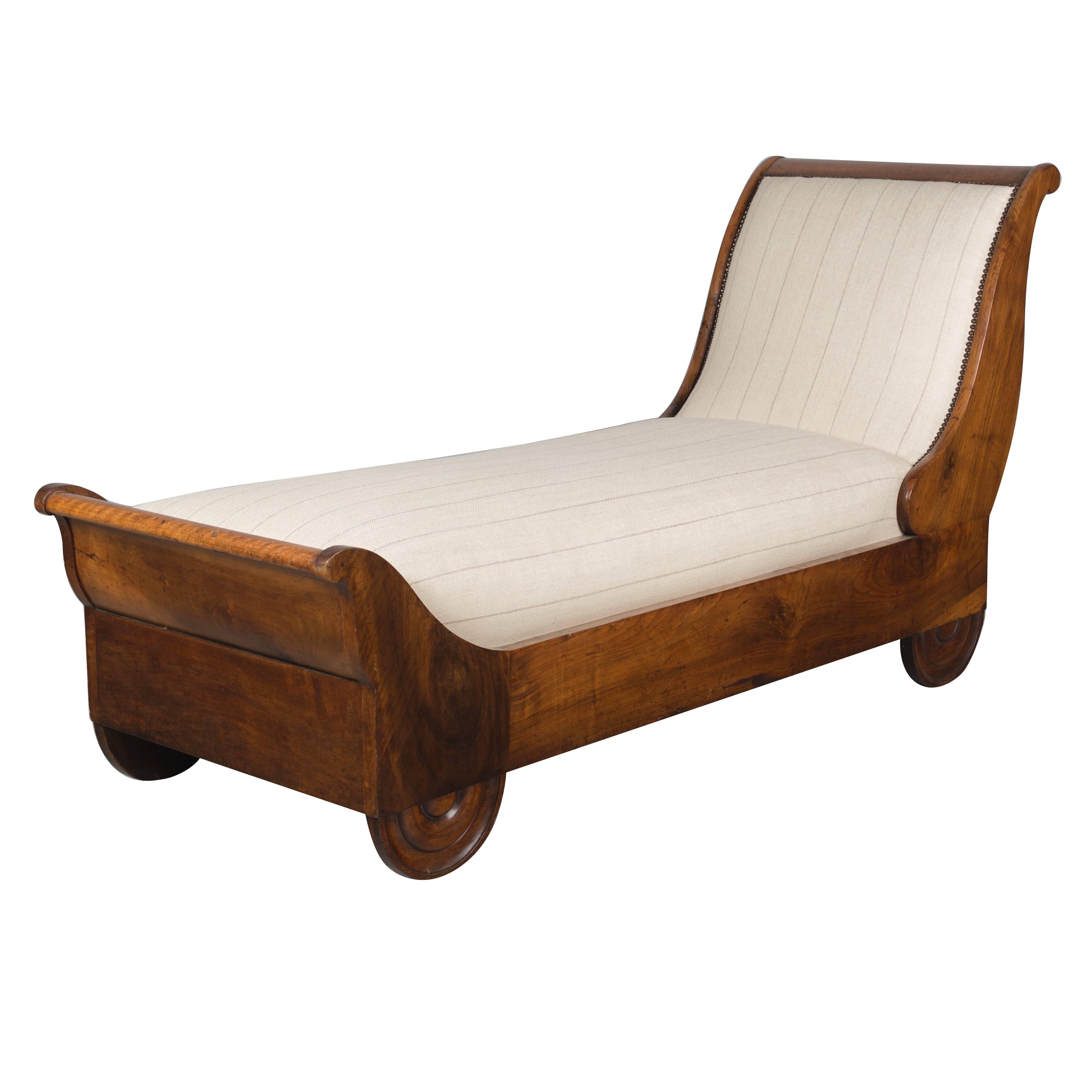 19th Century Louis Philippe Récamier or Daybed