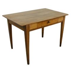 Mellow Cherry Antique Writing Table or Desk 9