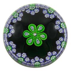 Perthshire Millefiori Studio Glass Paperweight, 1977 Annual Collection