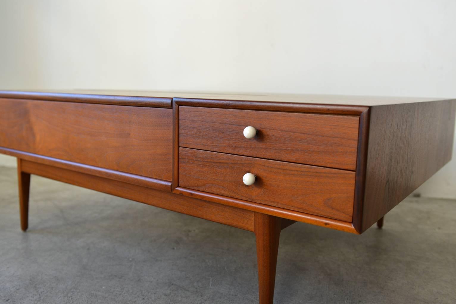 Mid-Century Modern Kipp Stewart for Drexel Declaration Coffee Table