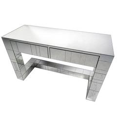 Modern Mirrored Console Table