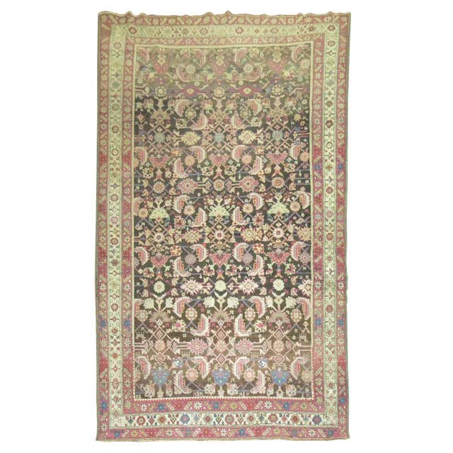 Vintage Russian Karabagh Vladimir Lenin Rug For Sale at 1stdibs