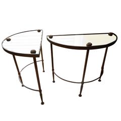 Pair of Neoclassical Side Tables by Maison Jansen
