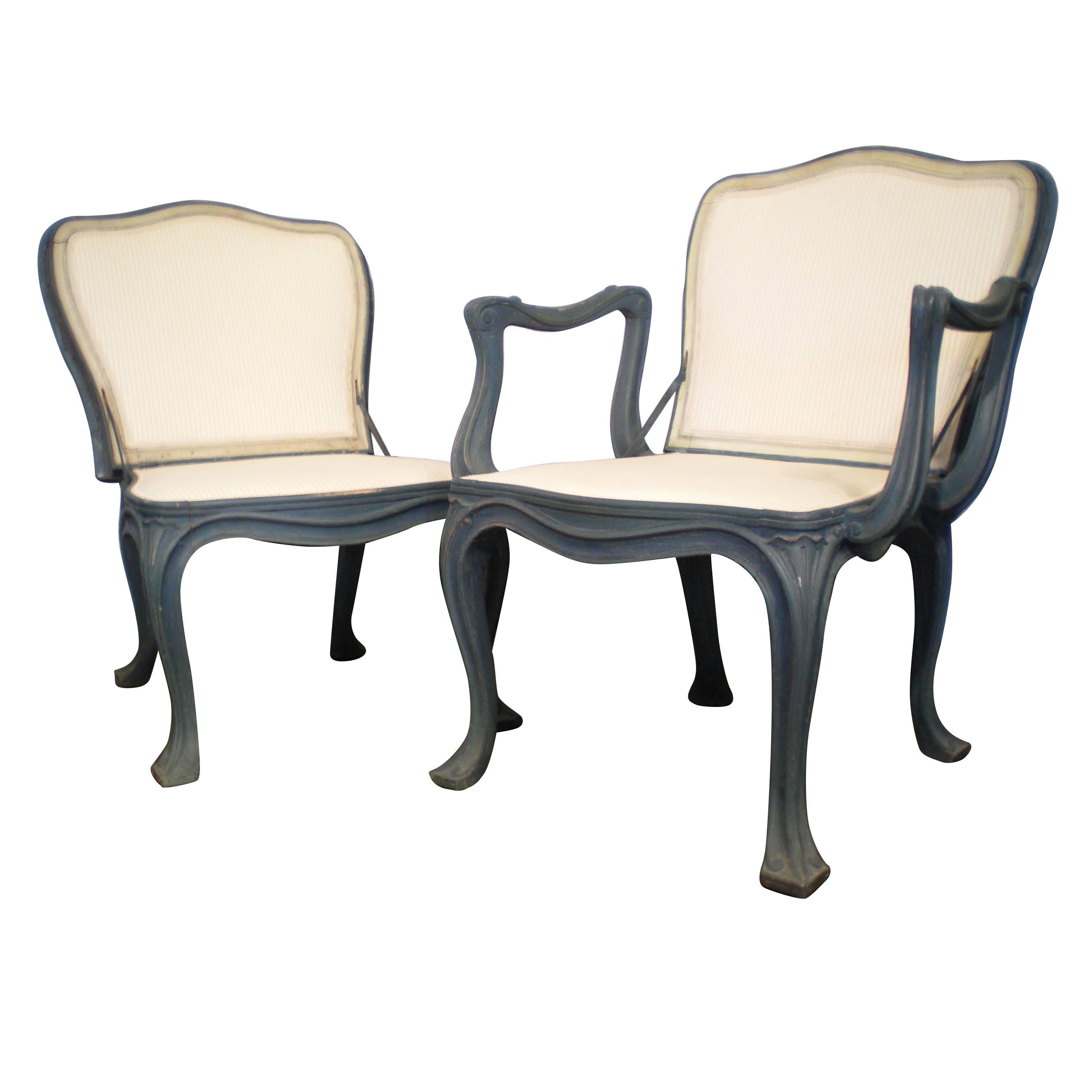French Garden Chairs For Sale