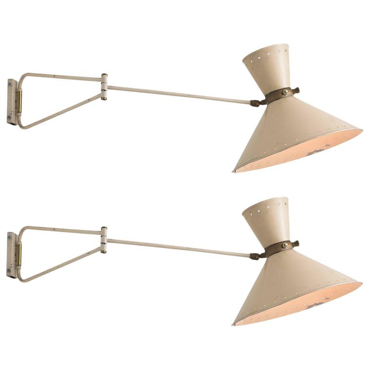Modern Swing Arm Wall Sconce By Rene, Contemporary Swing Arm Lamps