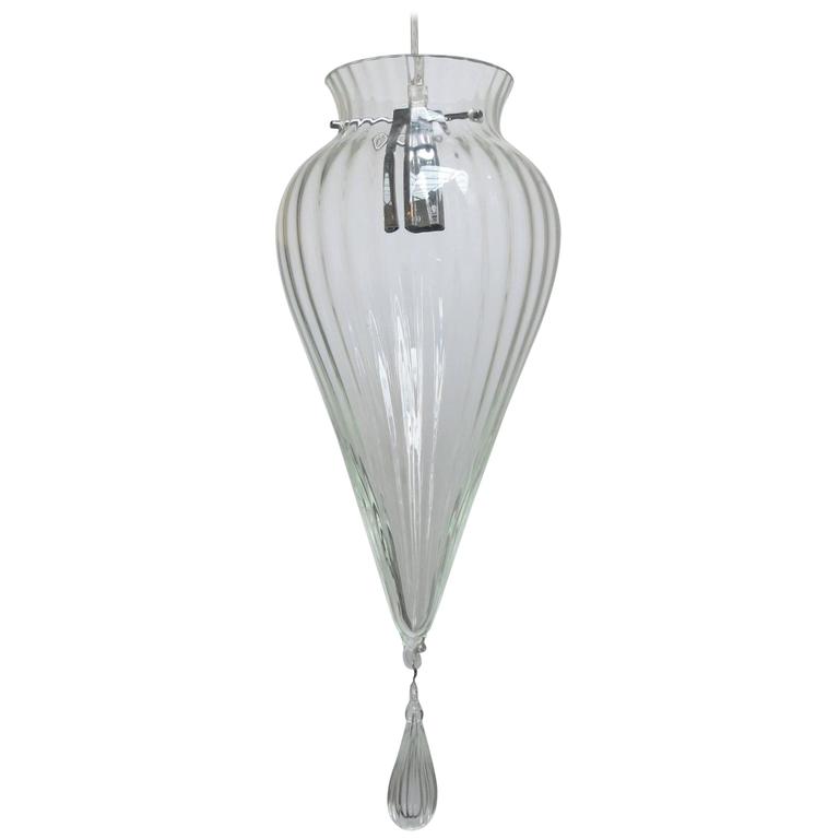 Vintage Murano Teardrop Pendant at 1stdibs