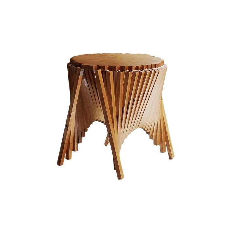 Modern Robert van Embricqs, Rising Side Table