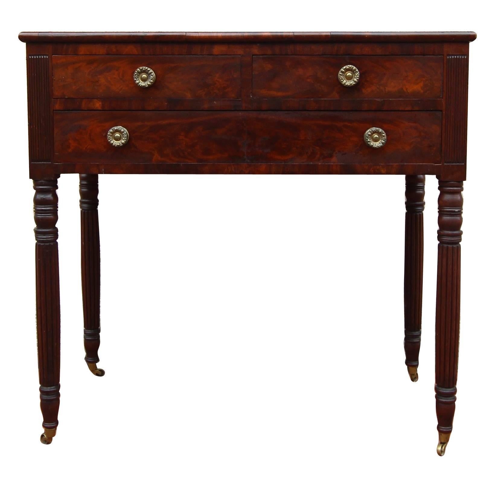 Classic Mahogany Server, Pennsylvania, circa 1825