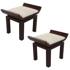 Pair of French Art Deco Benches circa 1930s 1