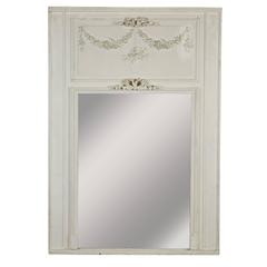 20th Century White Painted French Neoclassical Trumeau 6