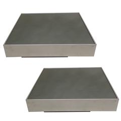 Pair of Italian Mid-Century Side Tables by Willy Rizzo for Cidue 10