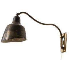 Wall Lamp in the Manner of Vilhelm Lauritzen and Produced in Denmark