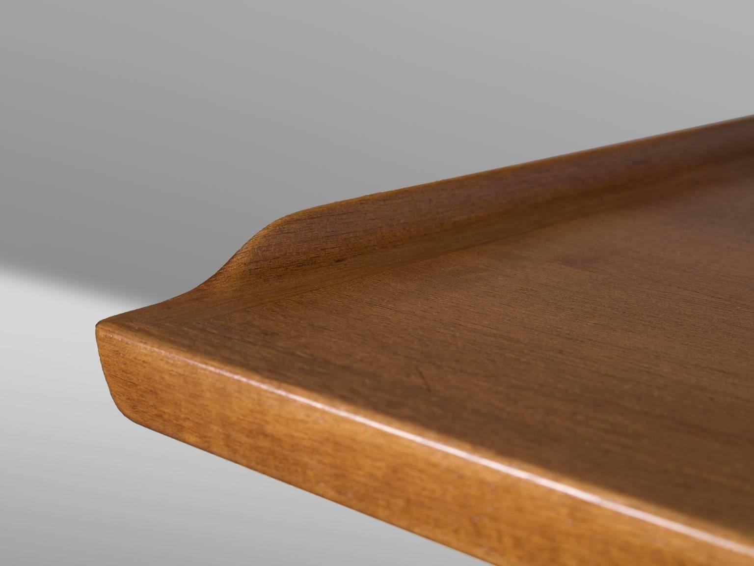 Arne Vodder Rectangular Desk in Teak for Sibast 1