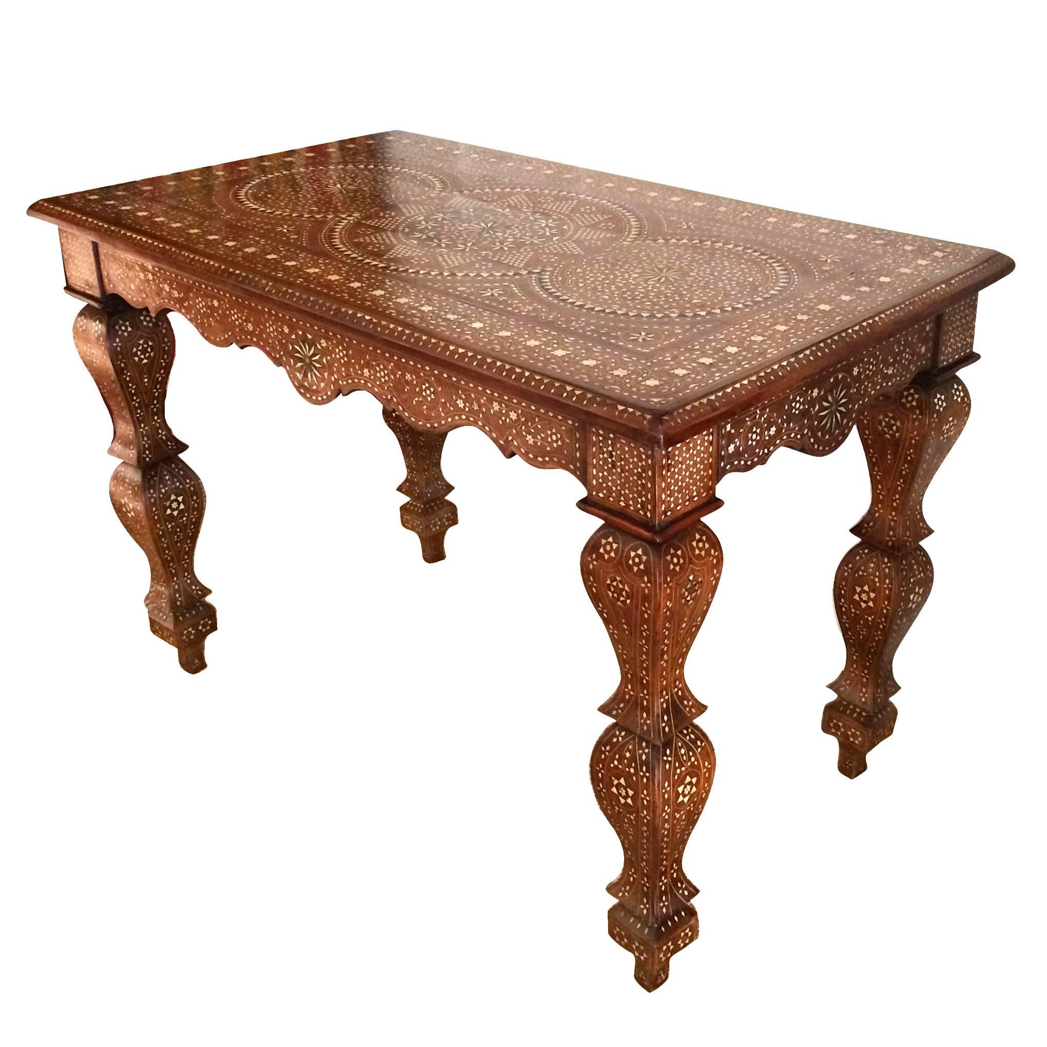 Italian Inlay Table in the Baroque Style