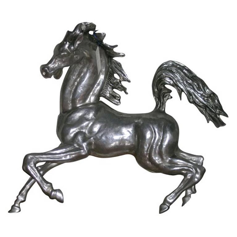 Aluminium Horse Wall Sculpture