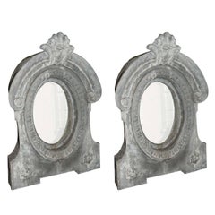 Pair of Architectural Dormer Mirrors