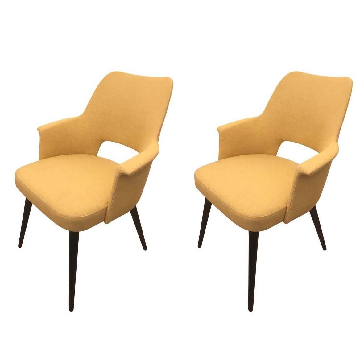 Pair of Mid-Century Chairs in the Style of Borsani