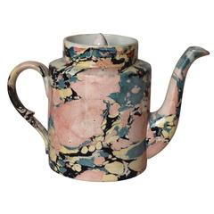 Sarreguemines Tea Pot 6